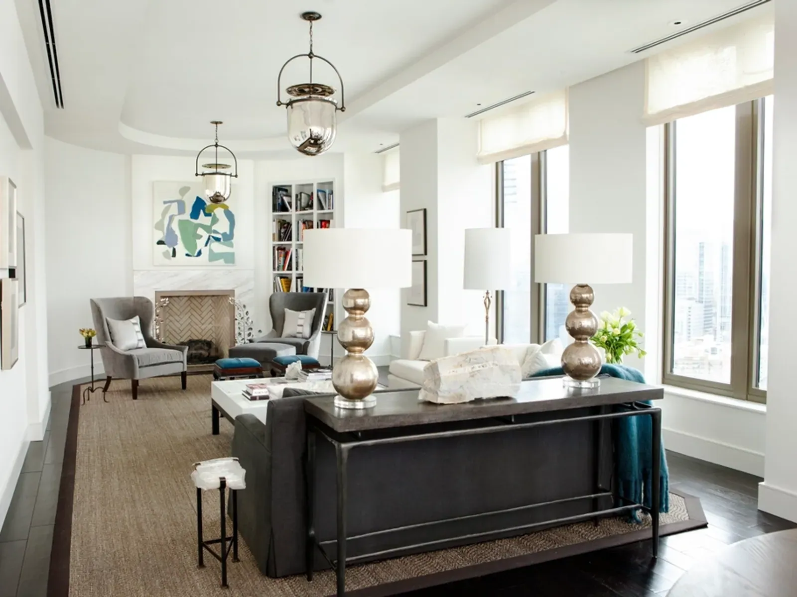 Living room at Berkeley Commons in Berkeley