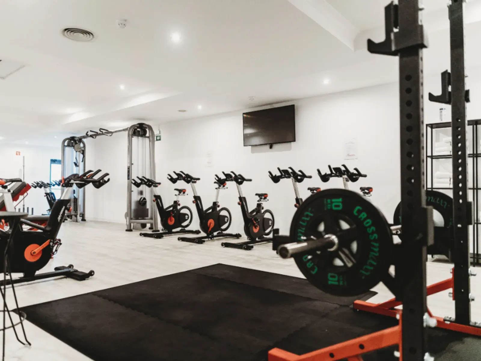 Fitness center at Congress Terrace in Congress Park