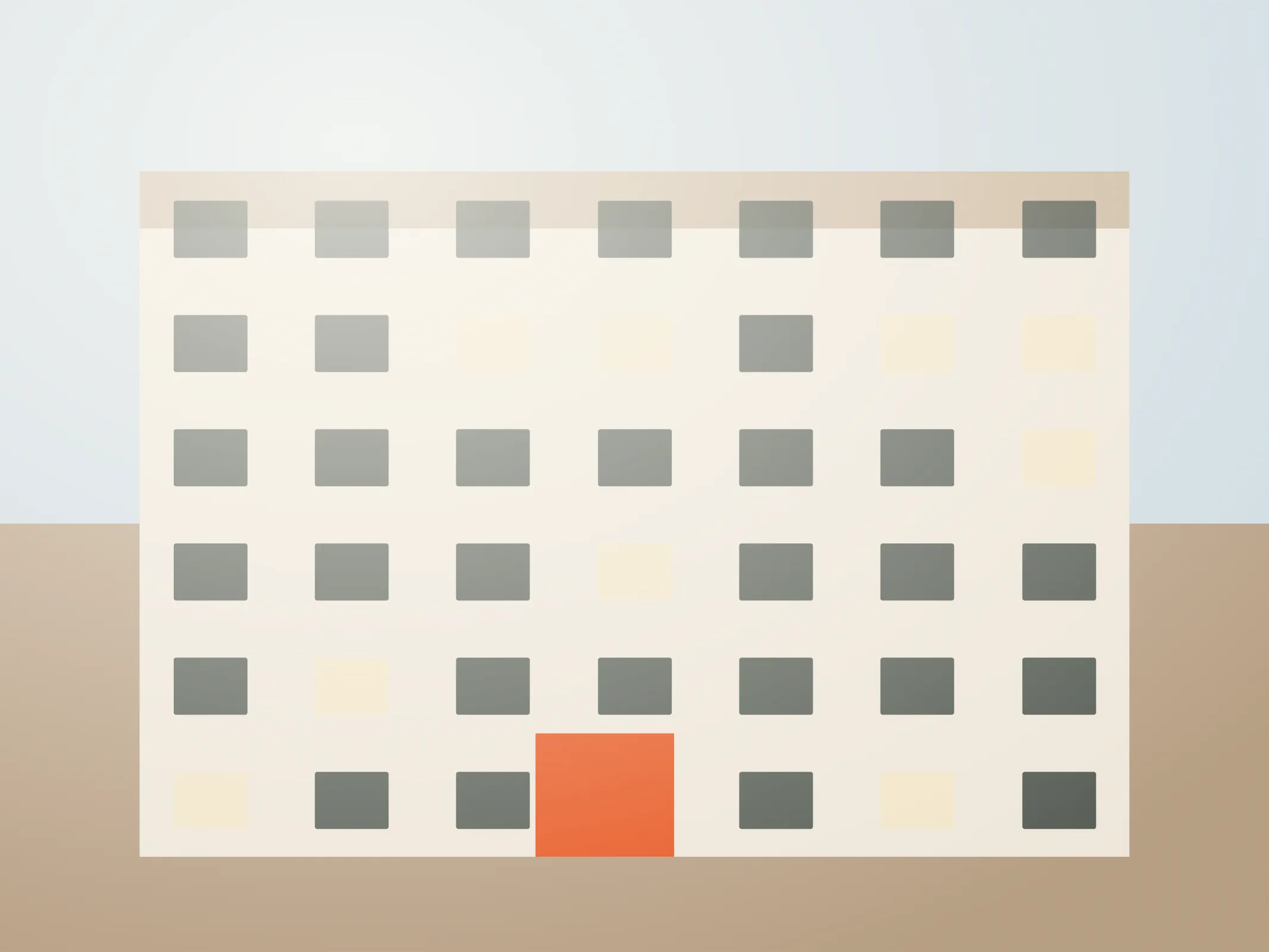 Building exterior at Eight Fifty Commons in Baker