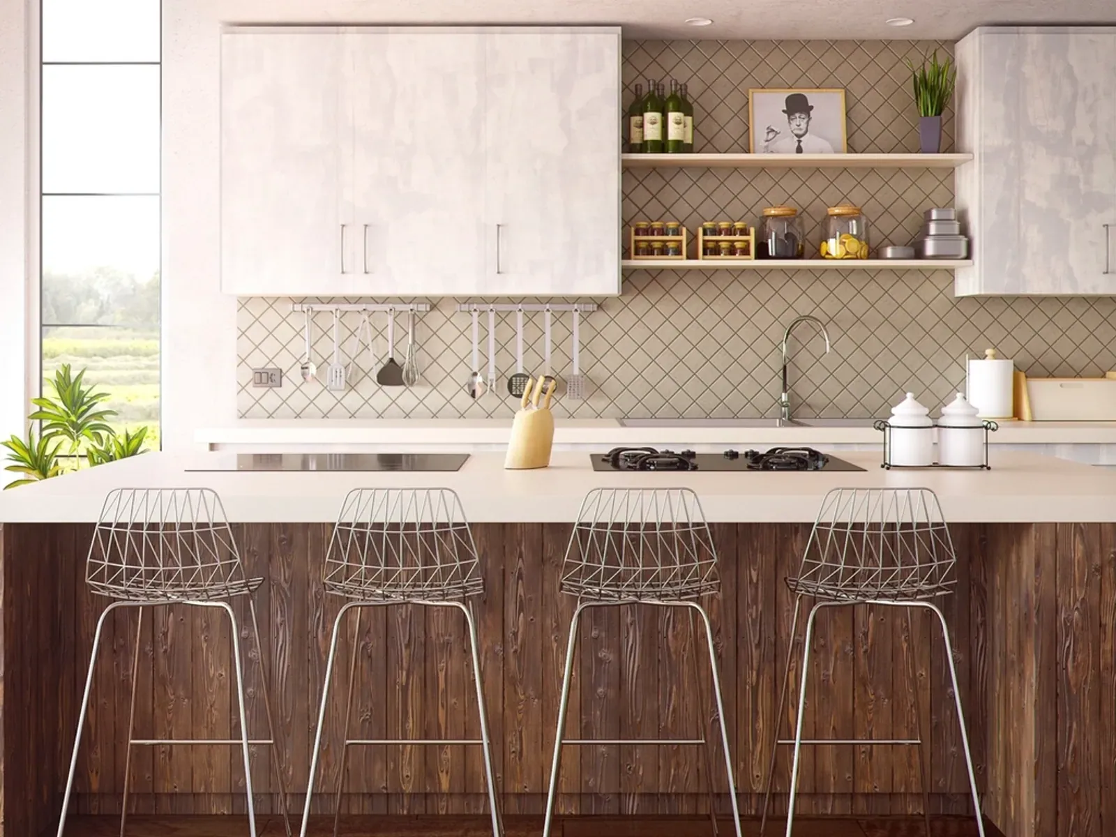 Kitchen at Fitzsimons Collective in Fitzsimons