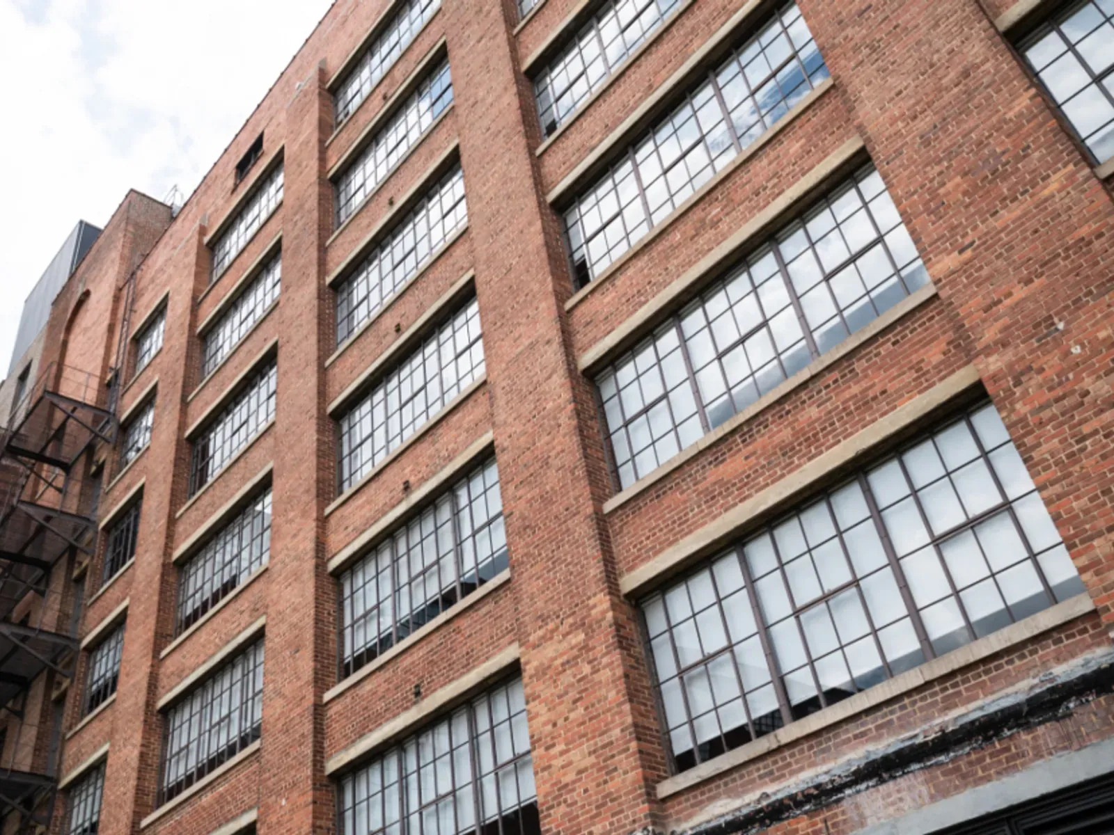 Building exterior at Five Works in Five Points
