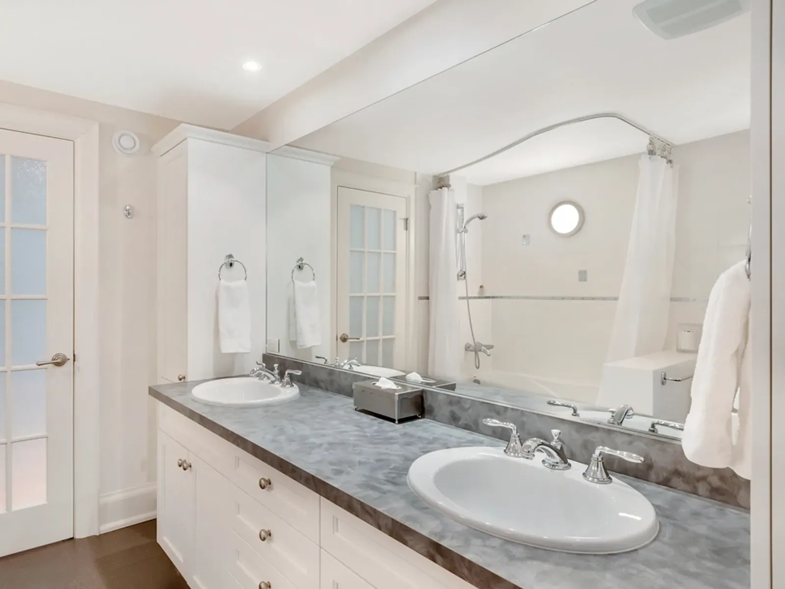 Bathroom at Forty Four Court in Five Points