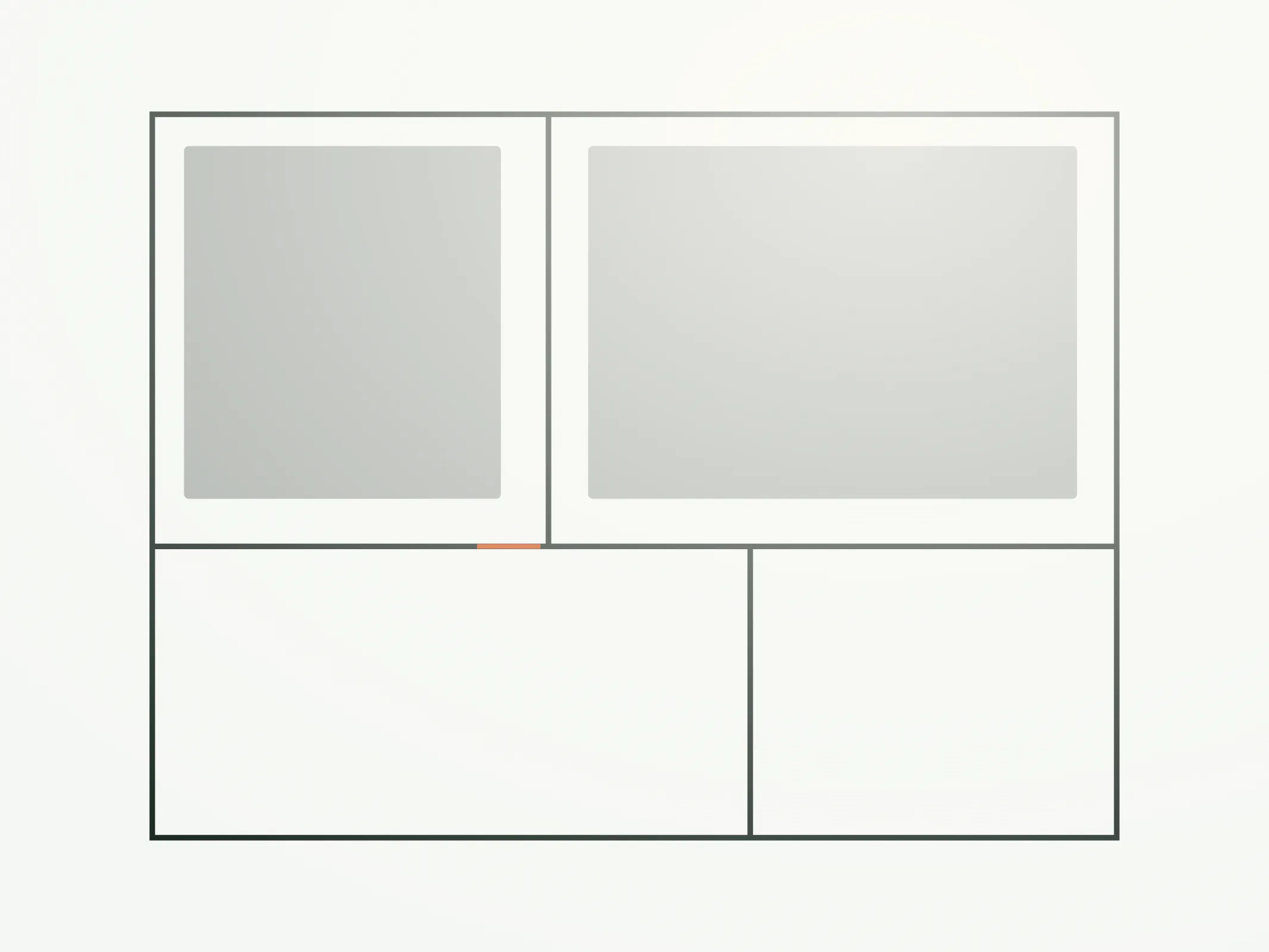 Floor plan at Forty Four Quarter