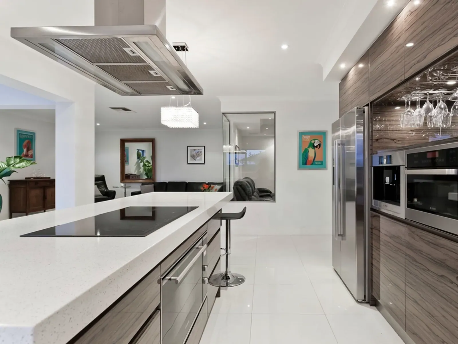 Kitchen at Foundry Lofts in Central Park