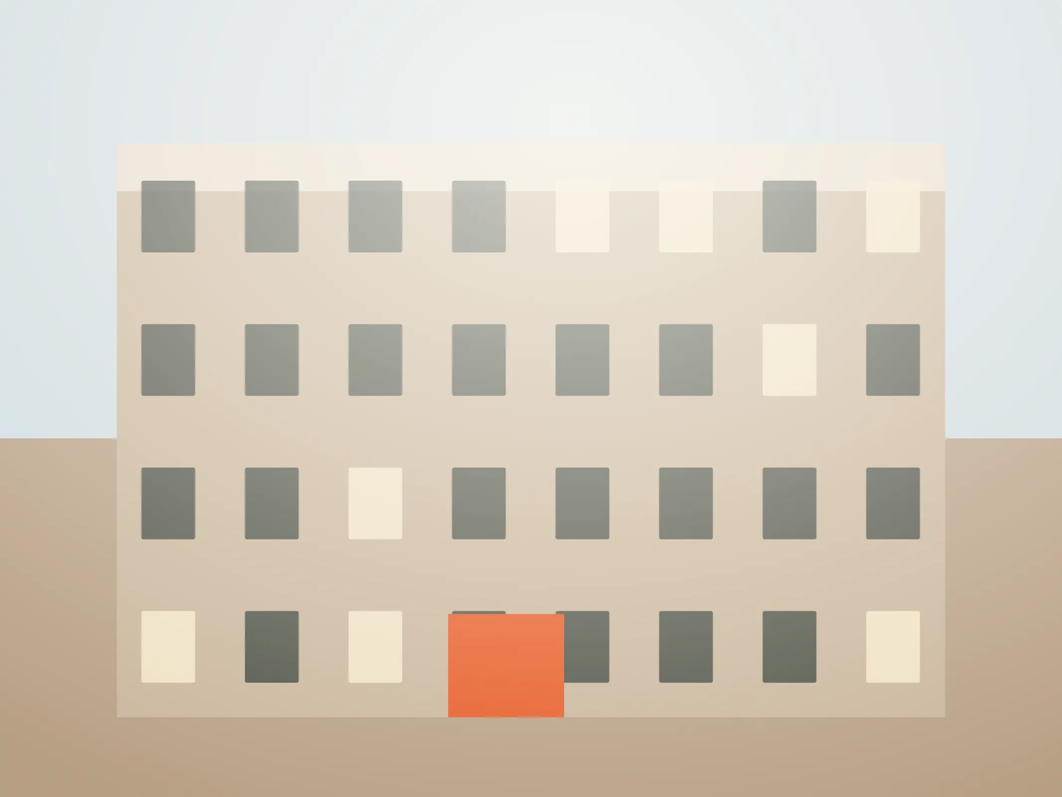 Building exterior at Golden Collective in Golden Triangle