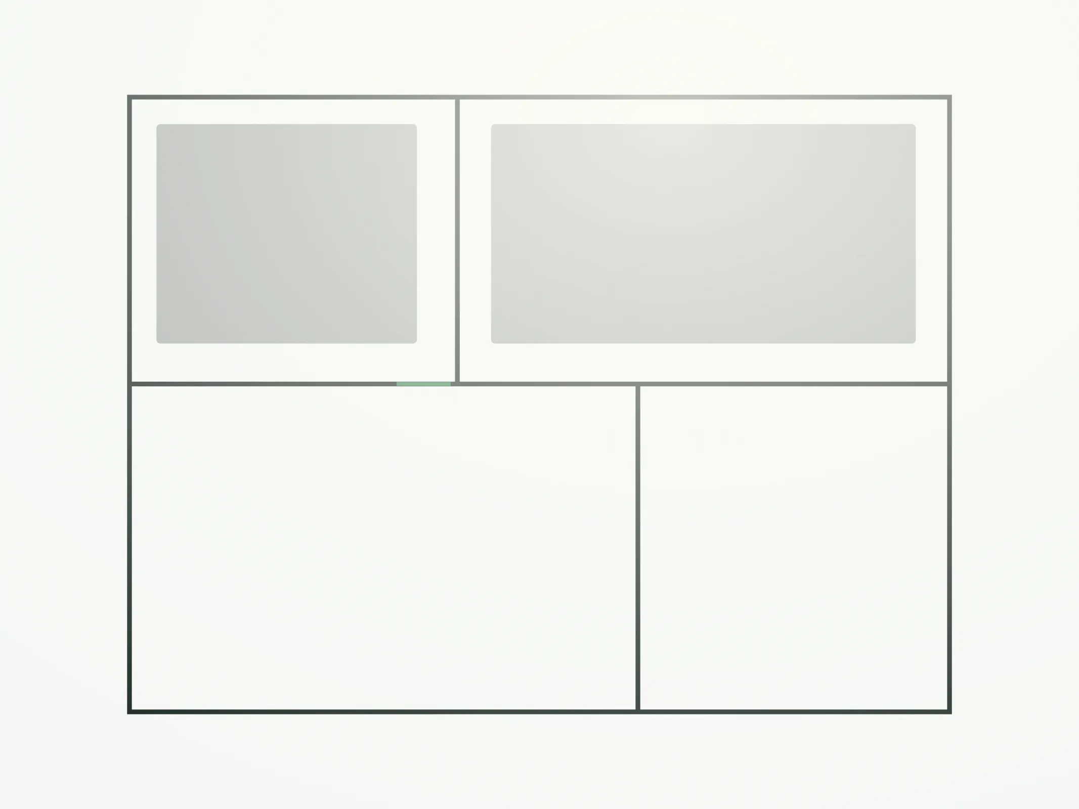 Floor plan at Midtown House