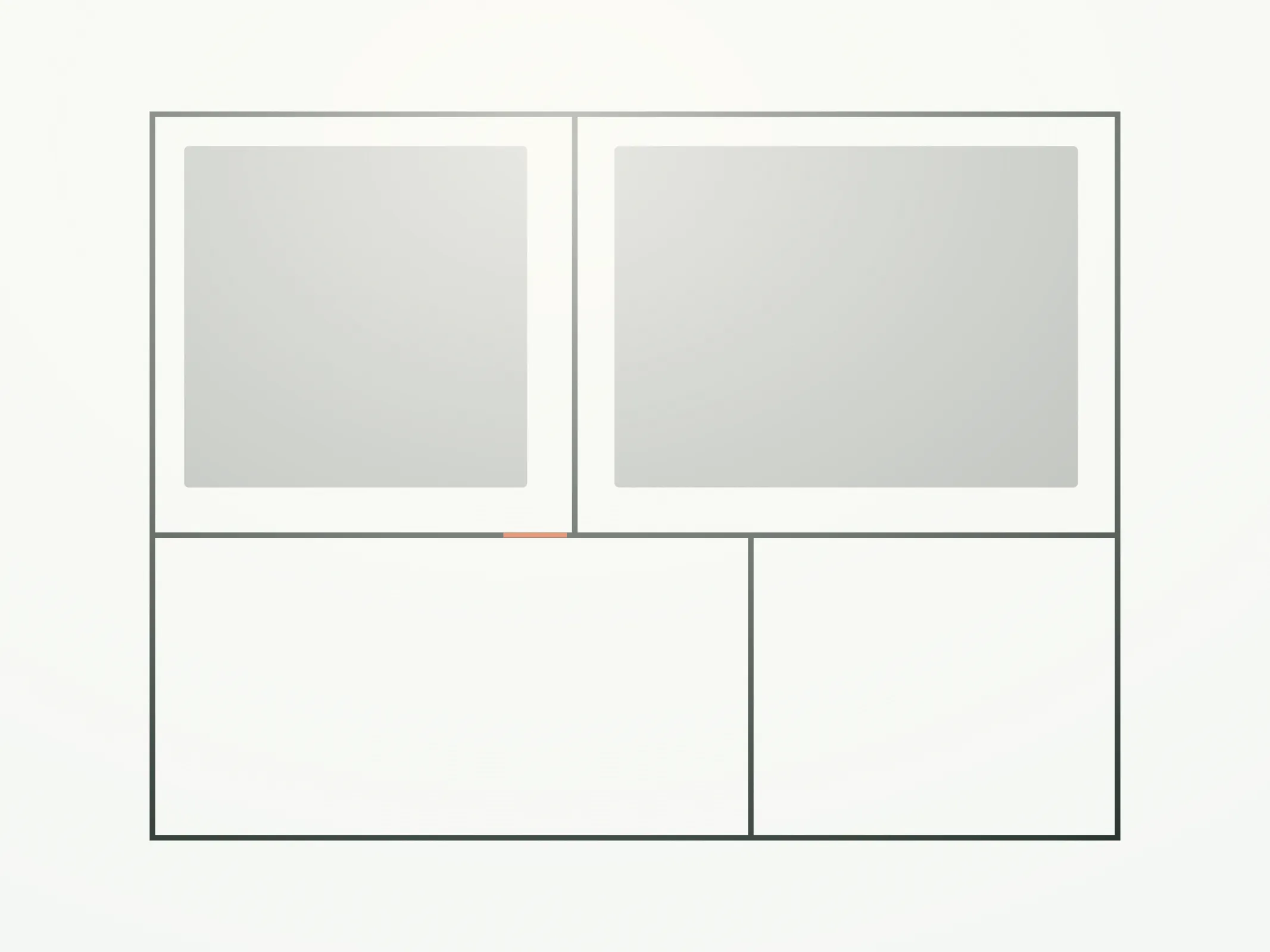 Floor plan at Seventeen Row