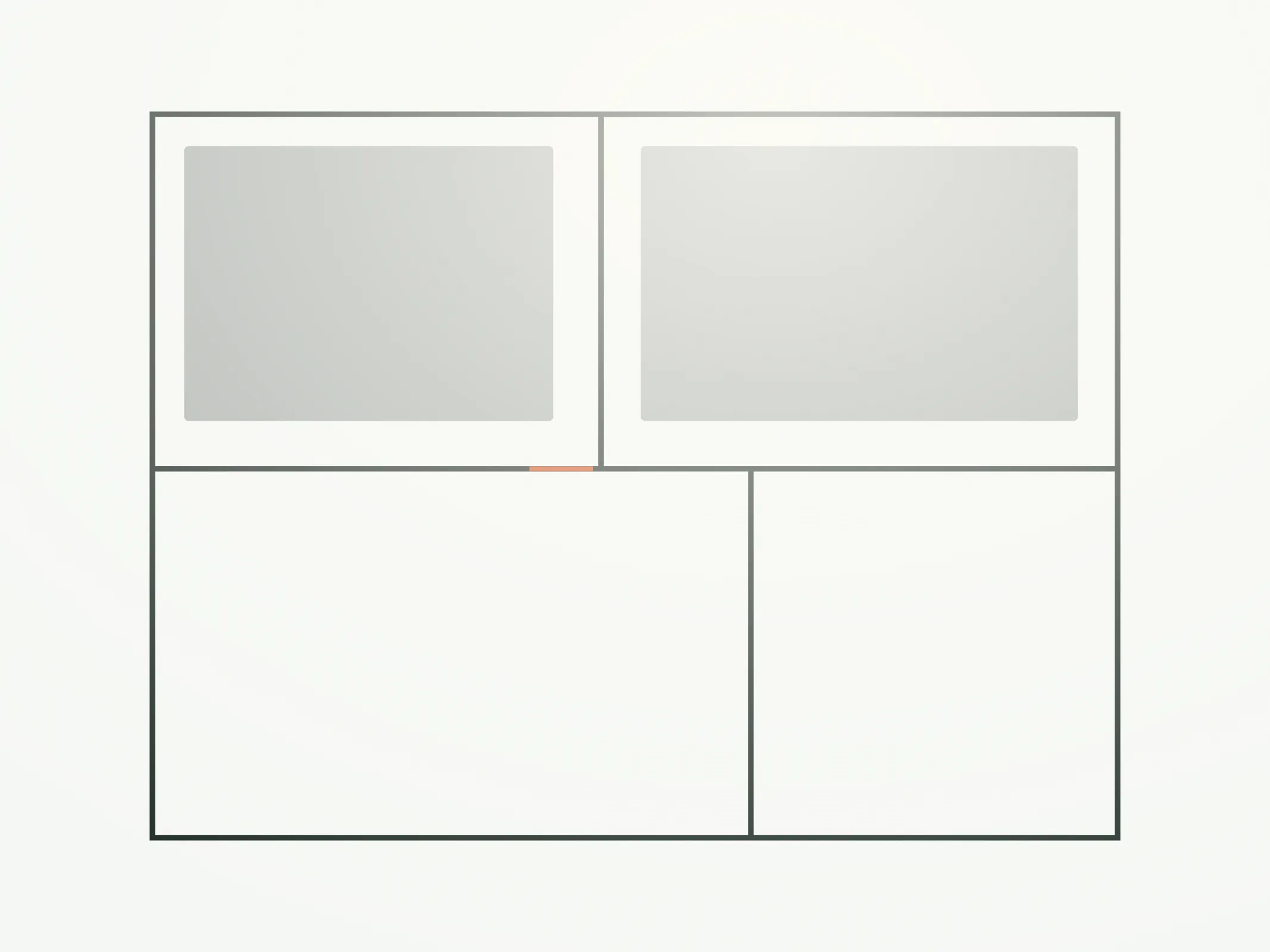 Floor plan at The Meridian