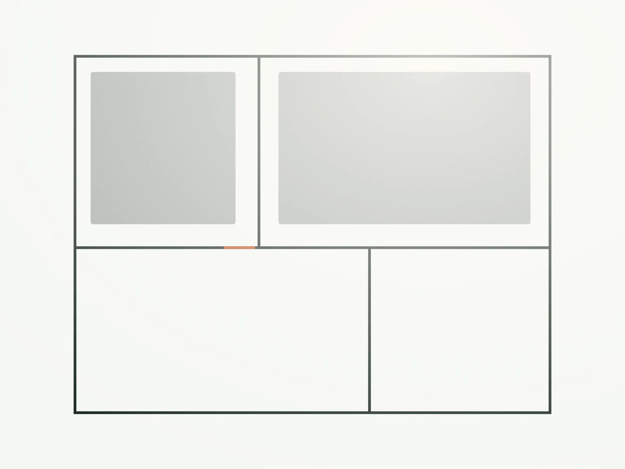 Floor plan at The Ponderosa