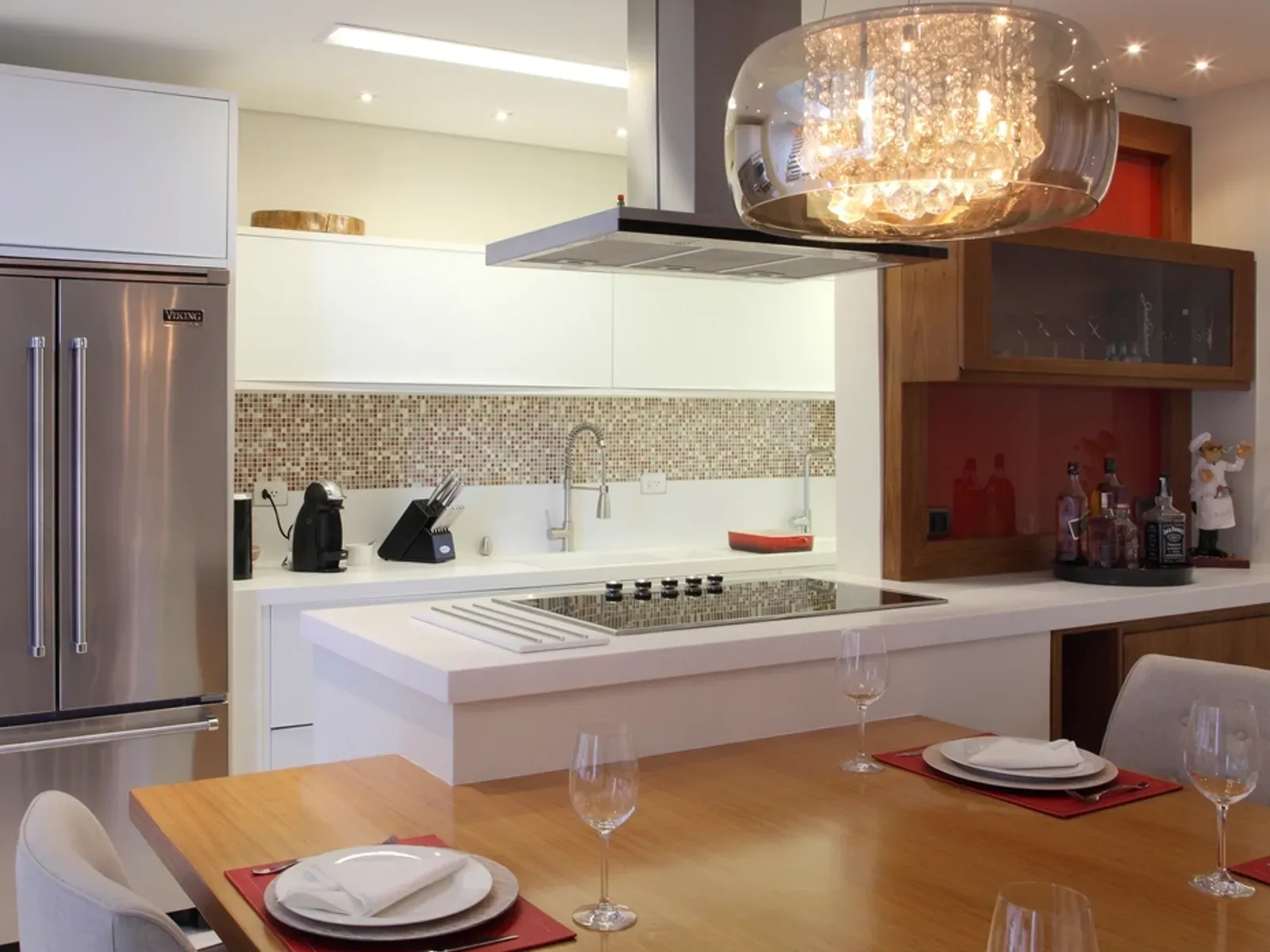 Kitchen at Twelve Lofts in Baker