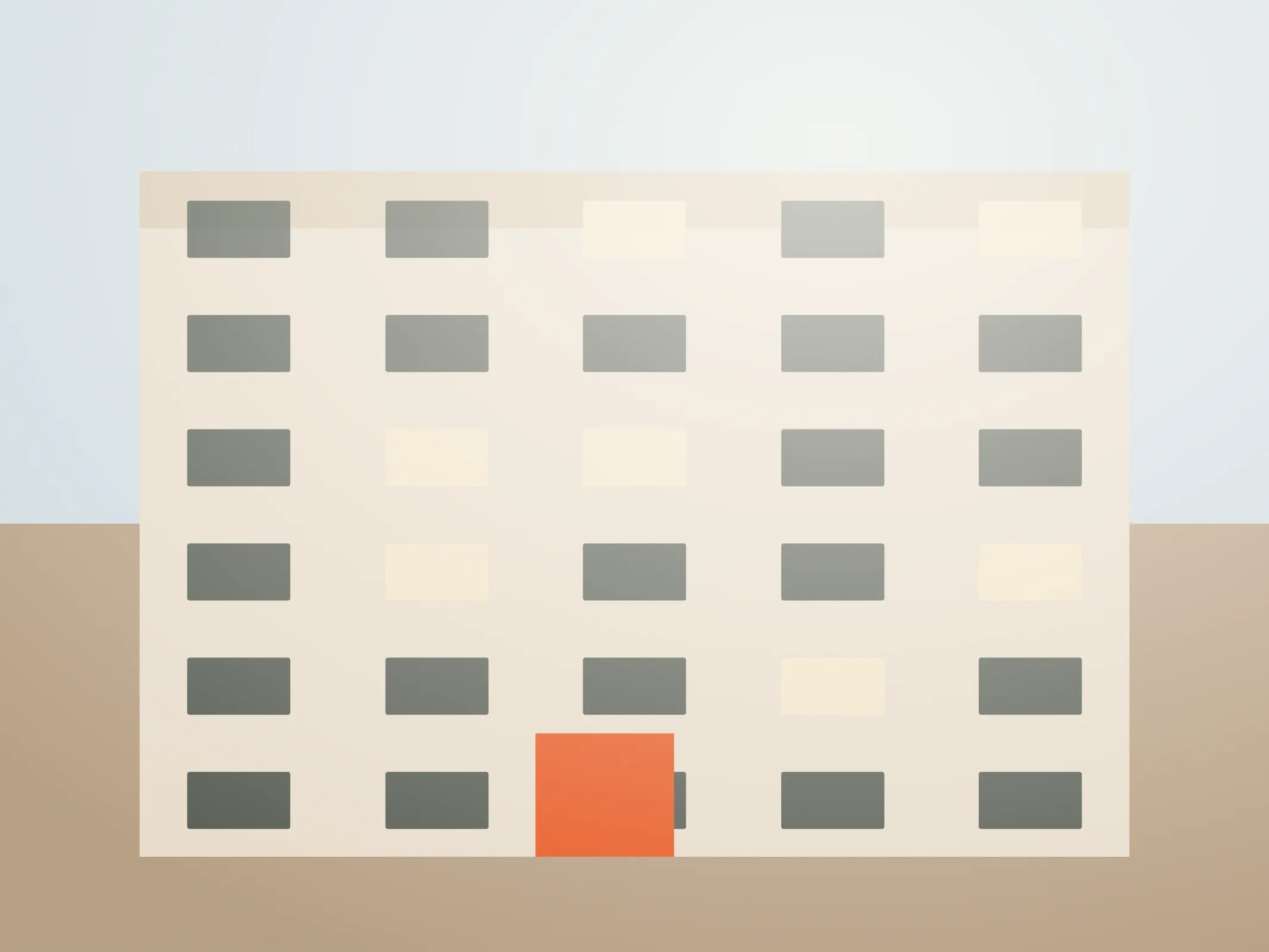Building exterior at Two Thousand Quarter in RiNo